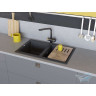 Мойка OMOIKIRI BANZEN 86-2-GB Artceramic/графит 4993319