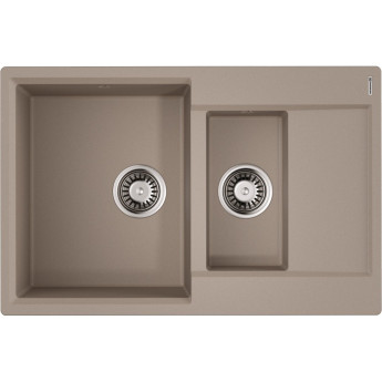 Мойка OMOIKIRI DAISEN 78-2T-SA Tetogranit/бежевый