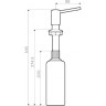 Дозатор OMOIKIRI OM-02-WH 4995019