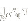 Смеситель OMOIKIRI OKINAWA-G 4994016