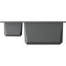 Мойка OMOIKIRI SAKAIME 60-2-PL Tetogranit/платина 4993915